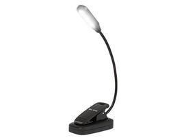 Interjero Šviestuvai | Dizaino Šviesos // Stalinės lempos, Darbo apšvietimas // 44-162# Lampka biurkowa led lb-18 z klipsem czarna`