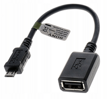 Sony EC310 Micro USB OTG Host Cable Micro USB Male to USB Type A Original