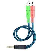 Riff Y-JACK 3.5mm Stereo Jack Splitter Headset Y-Adapter 1 male + 2 Female
