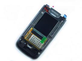 Display LCD + LCD Cover Nokia 6600 Fold Black