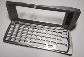 Keypad / LCD Cover Assembled For Nokia 9210i Communicator Grey