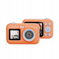 SJCam FunCam Plus Digital Camera for Kids 10MP HD 1080p 2.4" LCD 650mAh Battery Orange