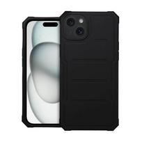 Riff Heavy Duty soft TPU back case for Apple iPhone 15 Pro Max Black