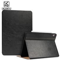 iKaku Plain Eco-Leather Modern Tablet PC book case for Huawei MatePad Pro 10.8'' Black