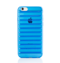 Riff Wave Dense Soft 03 mm Elegant Case for iPhone 6, 6S Transparent Blue