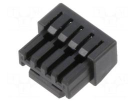 Connector: wire-wire/PCB | plug | female | PIN: 4 | Micro-Lock Plus