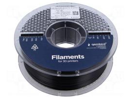Filament: ABS | 1.75mm | black | 225÷240°C | 1kg | High Speed
