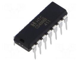 IC: digital | bilateral,switch | Ch: 4 | THT | DIP14 | CD4000 | -55÷125°C