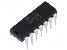 IC: digital | inverter | NOT | Ch: 6 | IN: 1 | THT | DIP14 | 3÷18VDC | CD4000