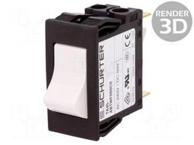 Circuit breaker | 9A | Poles: 1 | SNAP-IN | TA45 2P | Leads: connectors