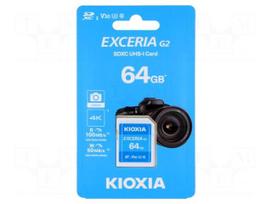 Memory card | SDXC | 64GB | UHS I U3 V30 | R: 100MB/s | -25÷85°C