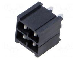 Connector: PCB-cable/PCB | socket | male | PIN: 4 | THT | POWERMATE | 2x2