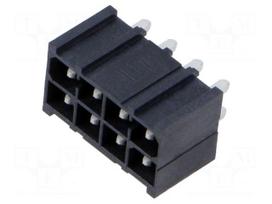 Connector: PCB-cable/PCB | socket | male | PIN: 8 | THT | POWERMATE | 2x4
