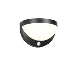 Trio Cobre hybrid solar LED sienas lampa matt black rechargeable motion+dusk sensor 4000K  R24716132 4017807622553