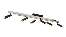Trio Zeno LED spot 6-pc brushed aluminium/matt black gaismeklis 648310705 4017807627305