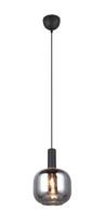 Trio Diva piekarama lampa E27 matt black/chrome plated brushed steel 319800132 4017807614558