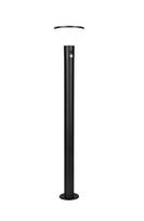 Trio Gorda hybrid solar LED pole 100 cm matt black/white rechargeable motion+dusk sensor 4000K gaismeklis R44676132 4017807622430