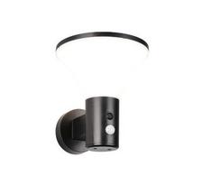 Trio Gorda hybrid solar LED sienas lampa matt black/white rechargeable motion+dusk sensor 4000K  R24676132 4017807622416