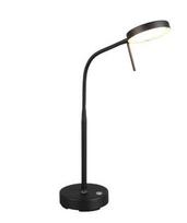 Trio Moreno LED table lamp matt black rechargeable gaismeklis R54561132 4017807617993