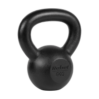 Sporto ir aktyvaus poilsio // Sporto prekės ir įranga // Kettlebell żeliwny 6kg, REBEL ACTIVE