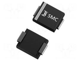Diode: rectifying | SMD | 800V | 3A | 1.5us | SMC | Ufmax: 1.15V | Ifsm: 100A