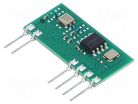 Module: RF | FM receiver | OOK | 433.92MHz | -111dBm | 3VDC | 4.3mA