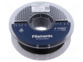 Filament: PLA | 1.75mm | black | 210÷240°C | 1kg | High Speed
