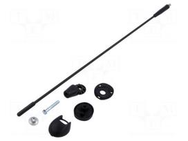 Antenna | car top,automotive | 0.41m | AM,FM | Ømount.hole: 10.2mm