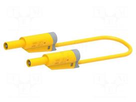 Test lead | 36A | banana plug 4mm,both sides | Urated: 1kV | Len: 1m