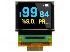 Display: OLED | graphical | 1.8" | 160x128 | Dim: 42.7x33.4x1.6mm | RGB