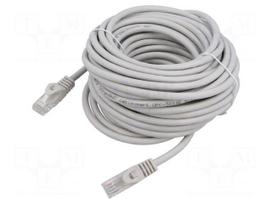 Patch cord | U/UTP | Cat 6 | RJ45 plug,both sides | stranded | Cu | 7.5m