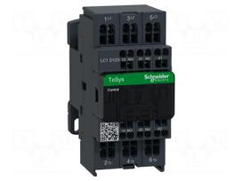 Contactor: 3-pole | NO x3 | Auxiliary contacts: NC + NO | 230VAC | 12A