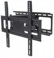 Manhattan TV & Monitor Mount (Clearance Pricing), Wall, Full Motion, 1 screen, Screen Sizes: 32-55", Black, VESA 200x200 to 400x400mm, Max 50kg, LFD, Tilt & Swivel with 3 Pivots, Lifetime Warranty
