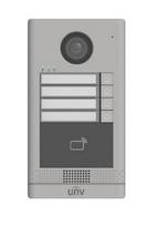 OEU-202S-HMK4 ~ UNV Ārējais IP video domofona ieejas panelis ar PoE un RFID nolasītāju 10000 kartes virsapmetuma Linux
