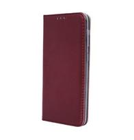 Knygos tipo dėklas dėklai iLike Samsung Galaxy A55 5G Smart Magnetic case Burgundy