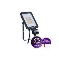 PHILIPS BVP167 30W LED prožektors 3300-3600lm 3000K / 4000K / 6500K ar kustības sensoru IP65/IK07 911401893386 8720169736177