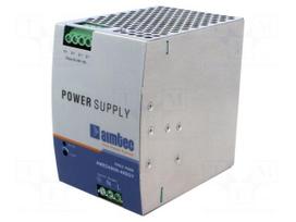 Power supply: switching | for DIN rail | 480W | 48VDC | 10A | 90÷264VAC