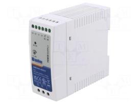Power supply: switching | for DIN rail | 40W | 48VDC | 830mA | -20÷70°C