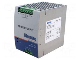 Power supply: switching | for DIN rail | 480W | 24VDC | 20A | 90÷264VAC