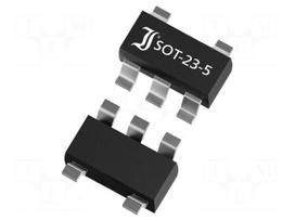 IC: voltage regulator | LDO,linear,fixed | 5V | 0.3A | SOT23-5 | SMD