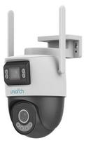 UHO P2S-M33F34 ~ Uniarch WiFi/IP ārējā kamera ar diviem objektiviem 3MP 4mm / 3MP 2.8mm (IR + WHITE LED) / Atbalsta UNV NVR