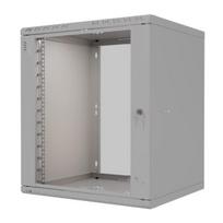 Stalflex Stovo Spintelė 19" 12U  450mm  Stiklinės Durys  Pilka S-RC19-12U-450GG
