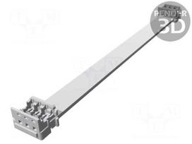 Ribbon cable with IDC connectors | PicoFlex | Tape ph: 1.27mm