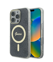 Guess IML 4G MagSafe Back Case for Apple iPhone 16 Pro