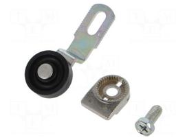 Driving head | lever R 43mm, plastic roller Ø20mm