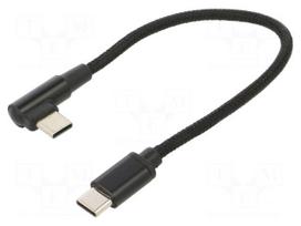 Cable | Cablexpert | USB 2.0 | USB C plug,USB C angled plug | 0.2m