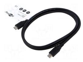 Cable | Thunderbolt 3,Thunderbolt 4,USB 4.0 | 1m | black | PVC | 240W