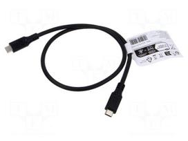 Cable | Thunderbolt 3,Thunderbolt 4,USB 3.2 | 0.5m | black | 4K | PVC