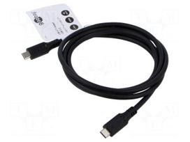 Cable | Thunderbolt 3,Thunderbolt 4,USB 3.2 | 1.5m | black | 4K | PVC