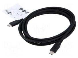 Cable | Thunderbolt 3,Thunderbolt 4,USB 3.2 | 2m | black | 4K | PVC